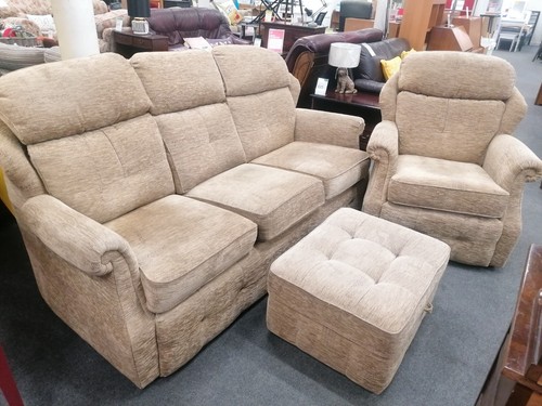 Plan suite footstool - plan, 3+1+