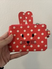 Cath Kidston Girls' Little Spot Bunny Pocket Purse