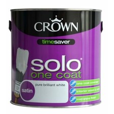 Crown Solo One Coat Satin Pure