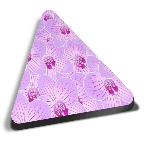 Triangle mdf magnets - mdf, pink