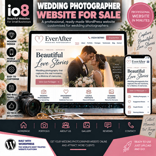 Wedding photographer website - photographer,