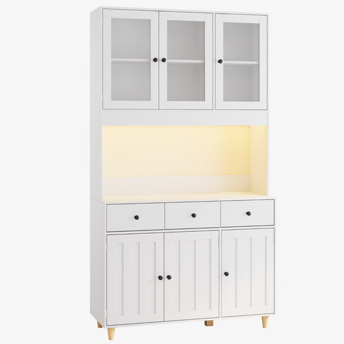 Tall kitchen larder cupboard - larder,
