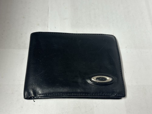 Oakley black fold leather - black,