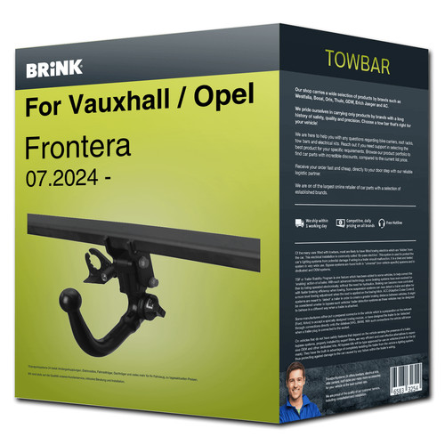 Towbar detachable for - towbar, ›for