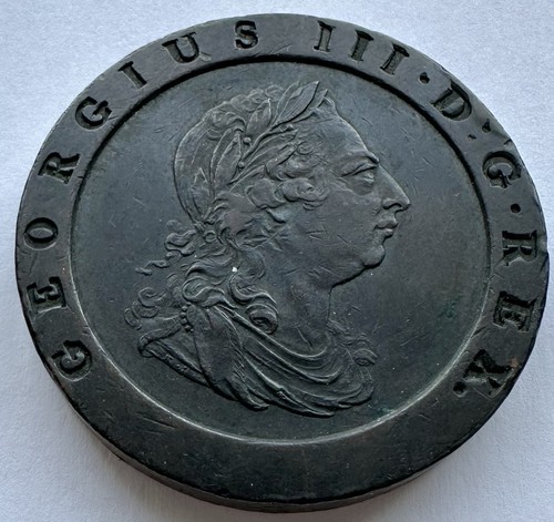 1797 cartwheel twopence - twopence,