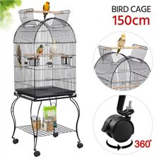 150cm Bird Cage Open Top Parrot Cage Large Metal Bird Cage for Budgie Lovebirds
