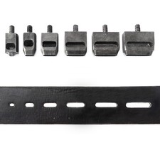 Oval hole cutter punch tool