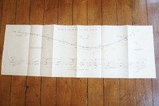 1961 Singleton Bank Near Weeton Railway Track Map Diagram