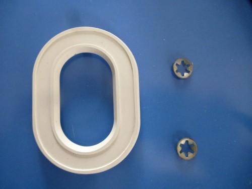 Bluemels white plastic number - bluemels,