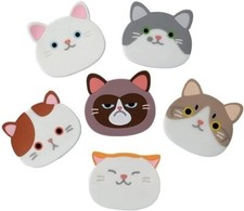 Cat Cup Silicone Coaster Mug -