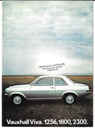 Vauxhall viva 1972 uk - viva, 1972-73