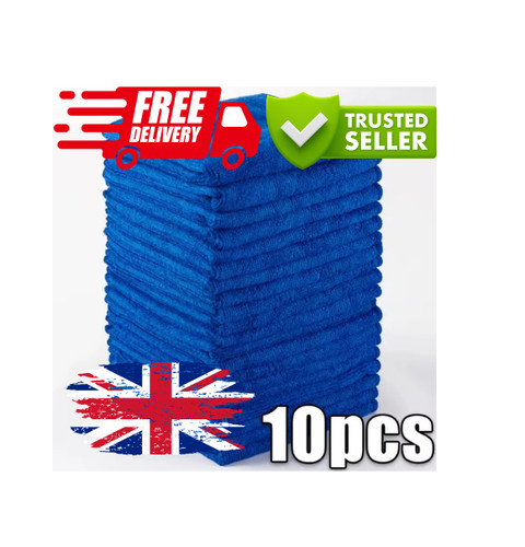 10pcs microfiber car cleaning - 10pcs,