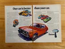 1974 Print Ad Datsun 710