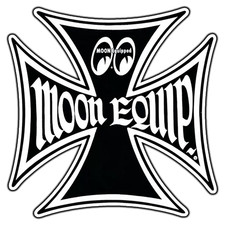 Mooneyes Maltese Iron Cross #1