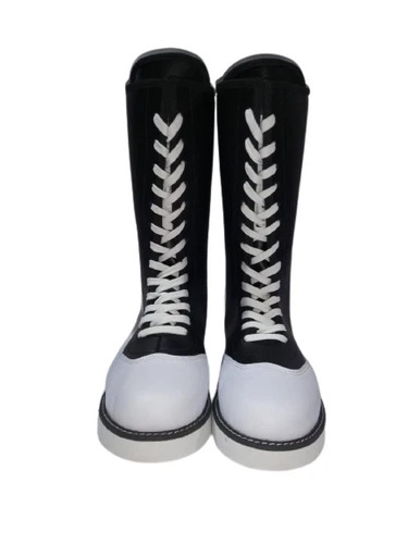 Pro wrestling long boots - wrestling,