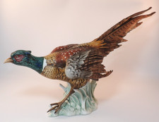 Rare Vintage Goebel 47cm Running Pheasant Ceramic Figurine CV98 1968 Excellent