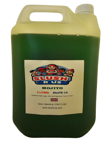 Mojito slush puppy - slush, syrup