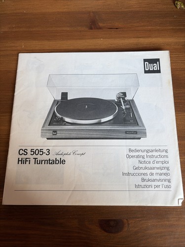 505 dual turntable record - turntable,