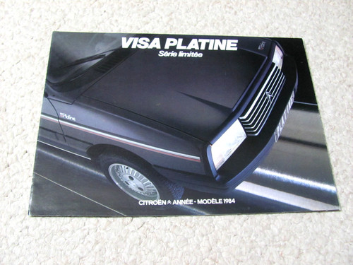 1984 citroen visa platine - 1984,