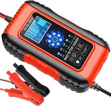 12V 24V Li-Ion Lithium Battery Charger for Car Motorcycle LiFePO4 AGM / GEL 10A