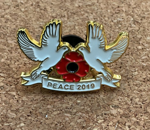 Poppy remembrance enamel - poppy¹,