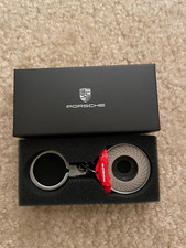 PORSCHE Keychain Red Brake