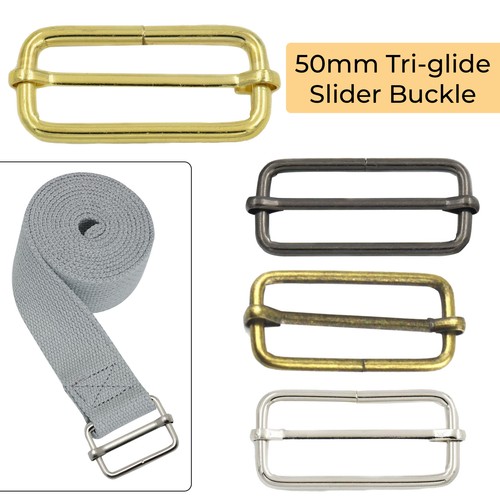 Tri glide slide buckle metal - glide,