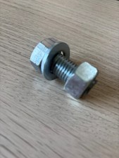 M16 x 50 Fully Threaded Bolts, Nuts & Washers - Grade 8.8 high tensile - Qty 10