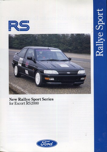 Ford escort rs2000 - ford, rallye