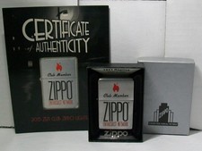 ZIPPO ENTHUSIAST NETWORK 1941 REPLICA CLUB MEMBER LIGHTER LIMITED WITH COA RARE