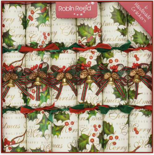 Holly bells large handmade - bells,