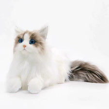 Lifelike Plush Toy Cat Soft