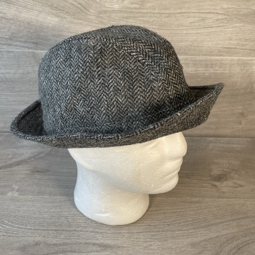 Moon tweed hat grey - moon,