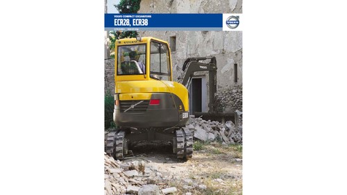 Volvo ecr28 excavator - volvo,