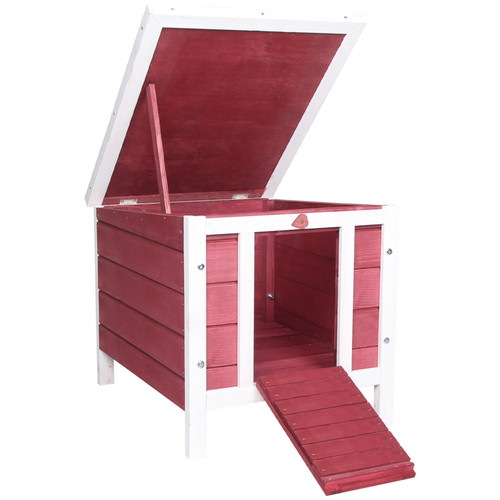 Wooden rabbit hutch bunny - wooden,