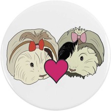 'Guinea Pig Pair in Love '
