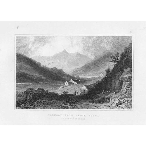 Caernarfonshire snowdon from - snowdon,