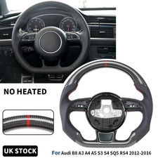 Carbon Fiber Flat Steering