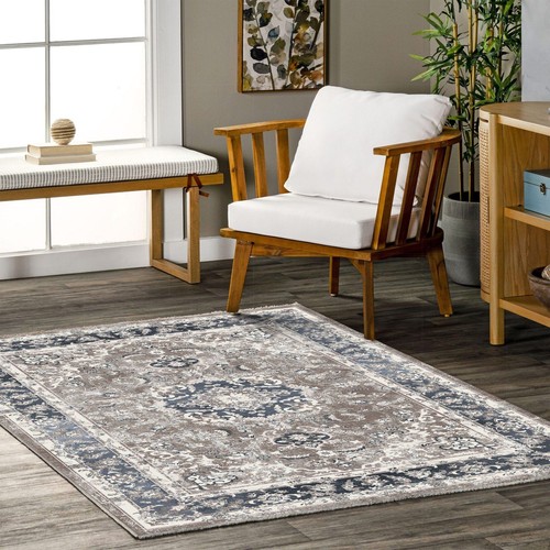 Washable rugs non slip cream - non,