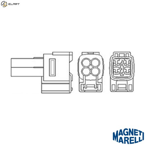 Lambda sensor 466016355029 for - sensor,