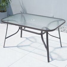4/6Seater Garden Glass Top