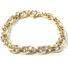 Ladies 9ct gold - gold, bracelet