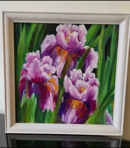 Oil painting canvas hand - oil,
