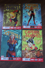 Marvel  - Captain Marvel 5 6 7 8 - 4 Comic Set Run Rare NM Bargain  Fun Film