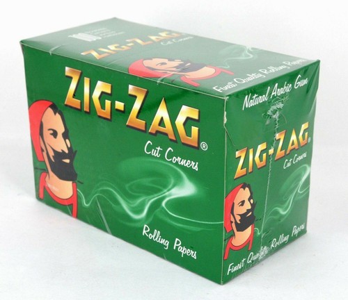 Zig zag green - zag, rizla