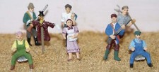 Farm workers F154 UNPAINTED OO