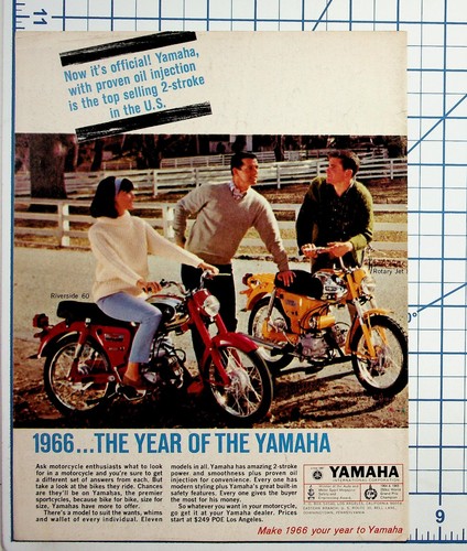 1966 yamaha motorcycles - 1966,