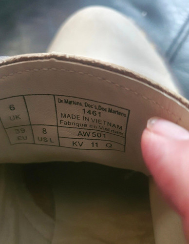 Martens 1461 oxford shoes - dr.,