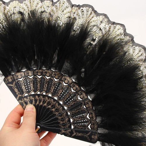 Reusable plume folding hand - reusable,