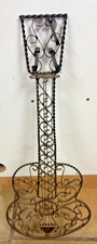 Mid Century Wrought Iron Guitar Wall Art
